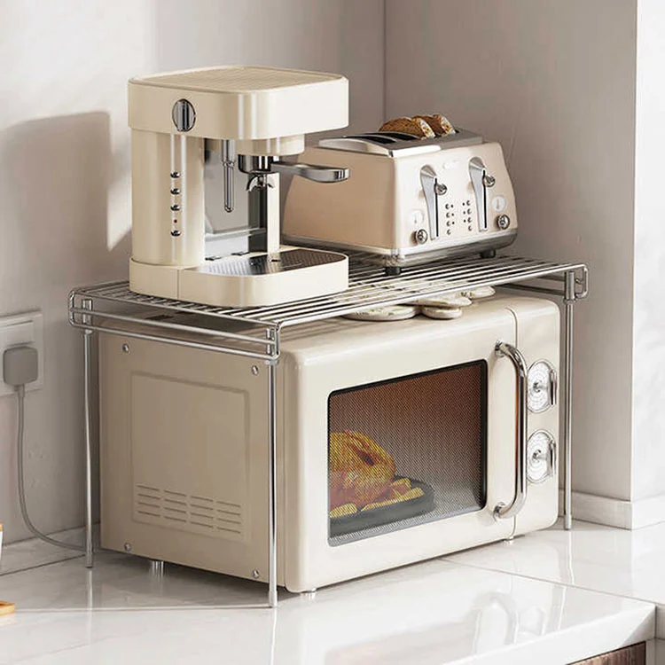 Perché uno scaffale per il forno a microonde è essenziale per una cucina organizzata?