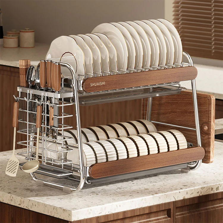 Perché uno scolapiatti a doppio livello ridefinisce l'organizzazione della cucina moderna?