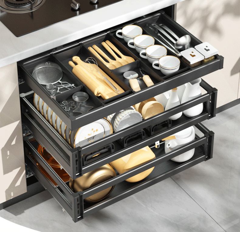 Vale la pena installare i cestelli multistrato in acciaio inossidabile e alluminio nei mobili della cucina?